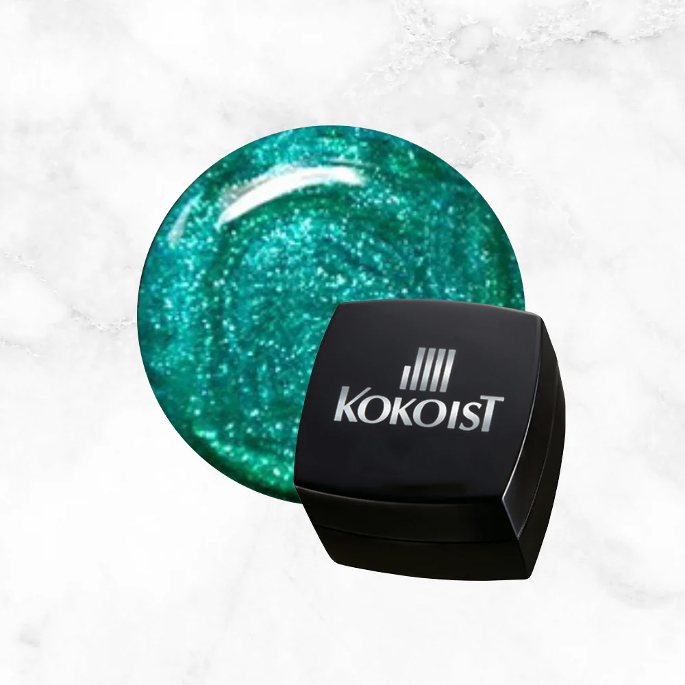 Kokoist Colour Gel - Emerald Micro Glitter E-54