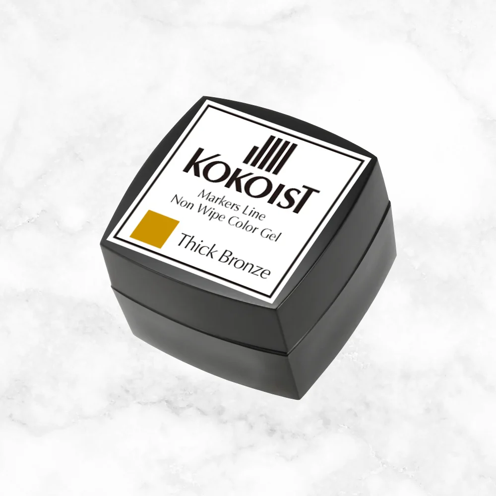Kokoist ML-5 Markers Line Non-Wipe Color Gel Thick Bronze