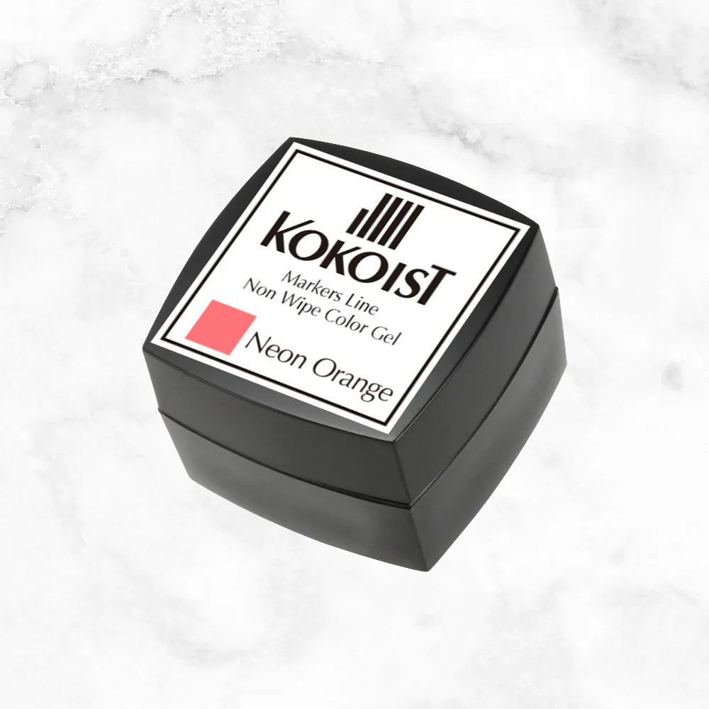 Kokoist ML-7 Markers Line Non-Wipe Color Gel Neon Orange
