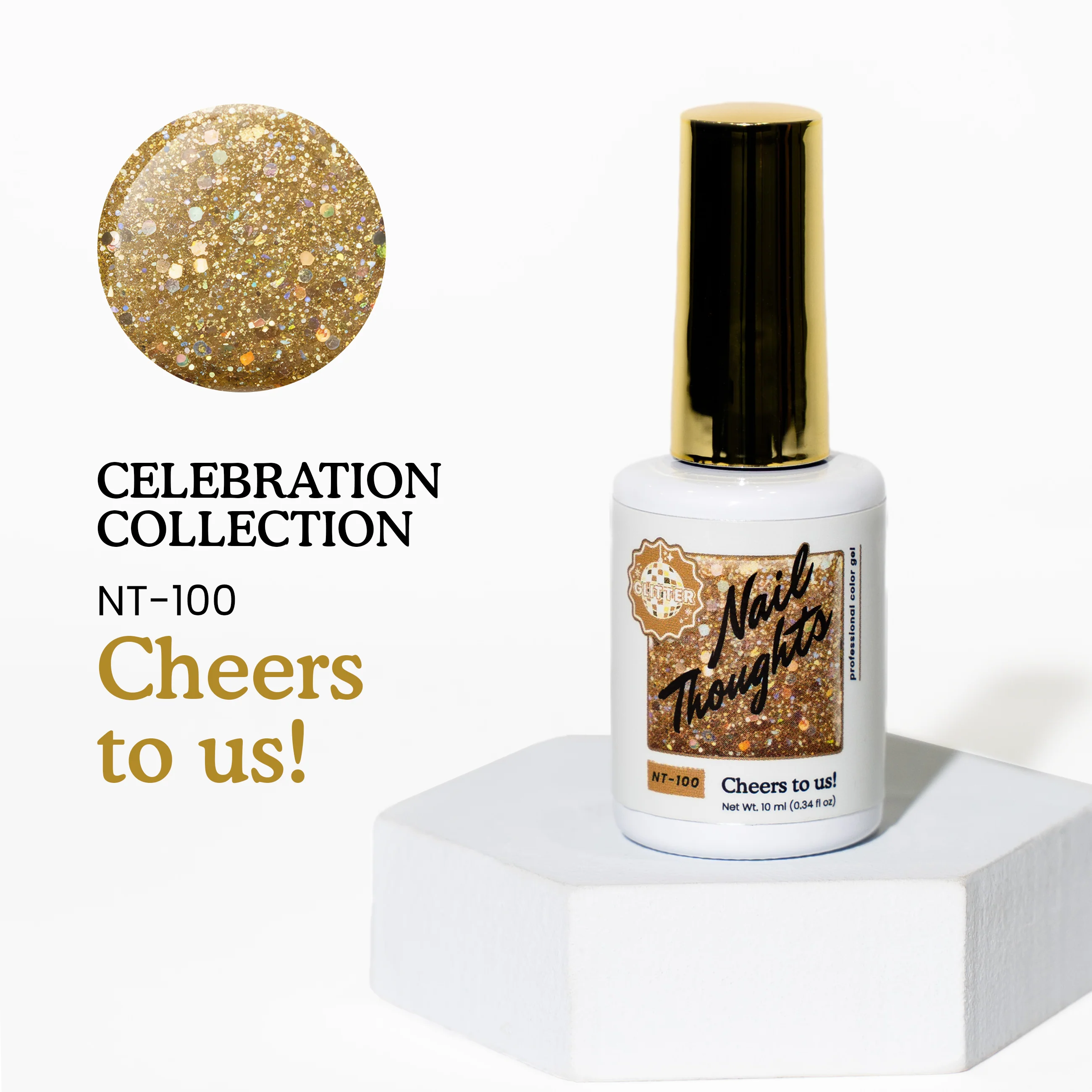 Nail Thoughts x Kokoist Colour Gel -  Cheers to us! - NT100