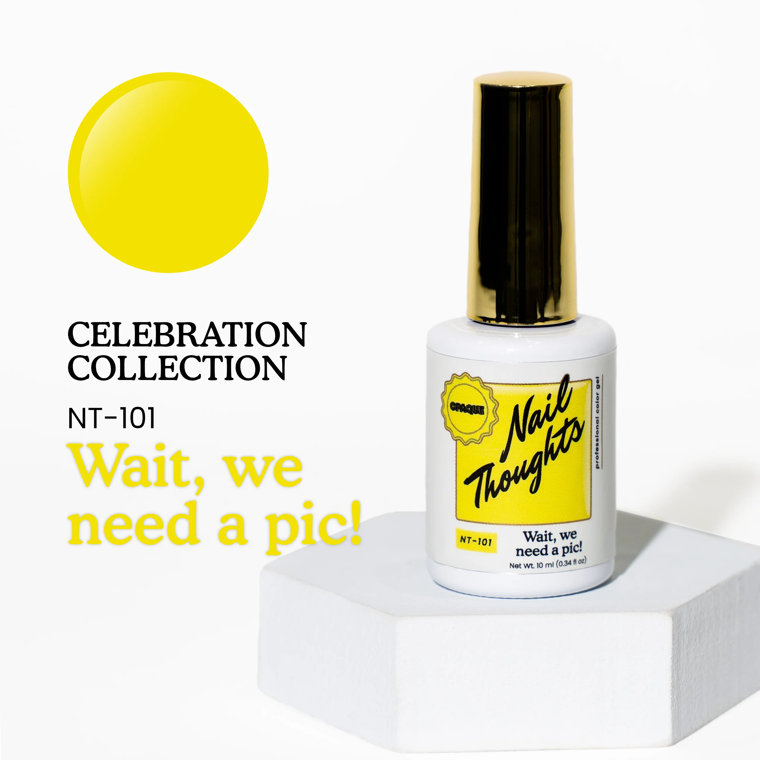 Nail Thoughts x Kokoist Colour Gel -  Wait, we need a pic! - NT101