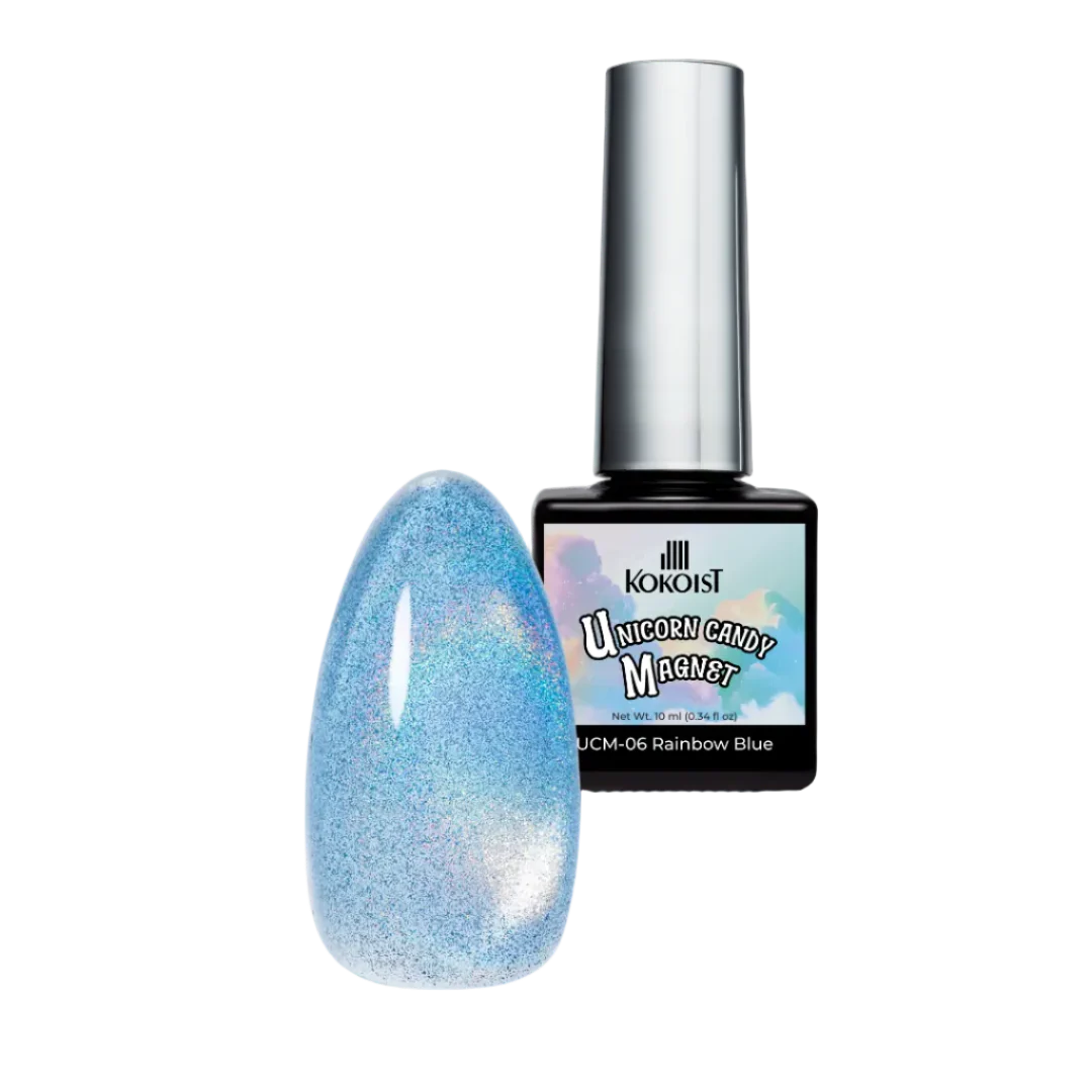 Kokoist Unicorn Candy Magnet - Rainbow Blue - UCM-06