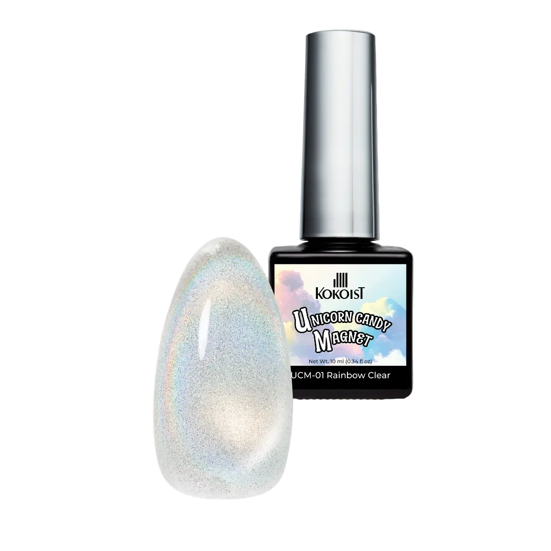 Kokoist Unicorn Candy Magnet - Rainbow Clear - UCM-01