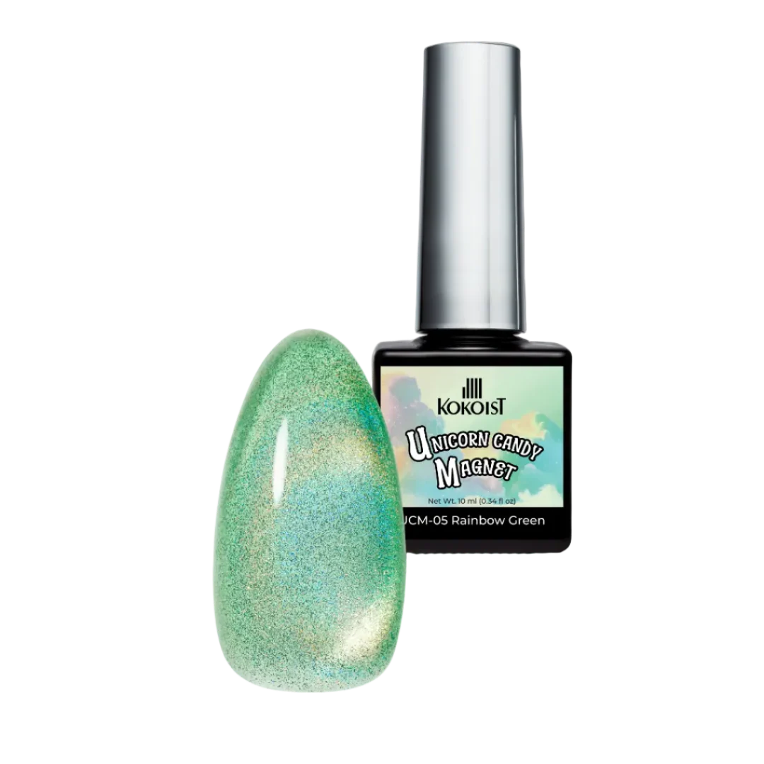 Kokoist Unicorn Candy Magnet - Rainbow Green - UCM-05