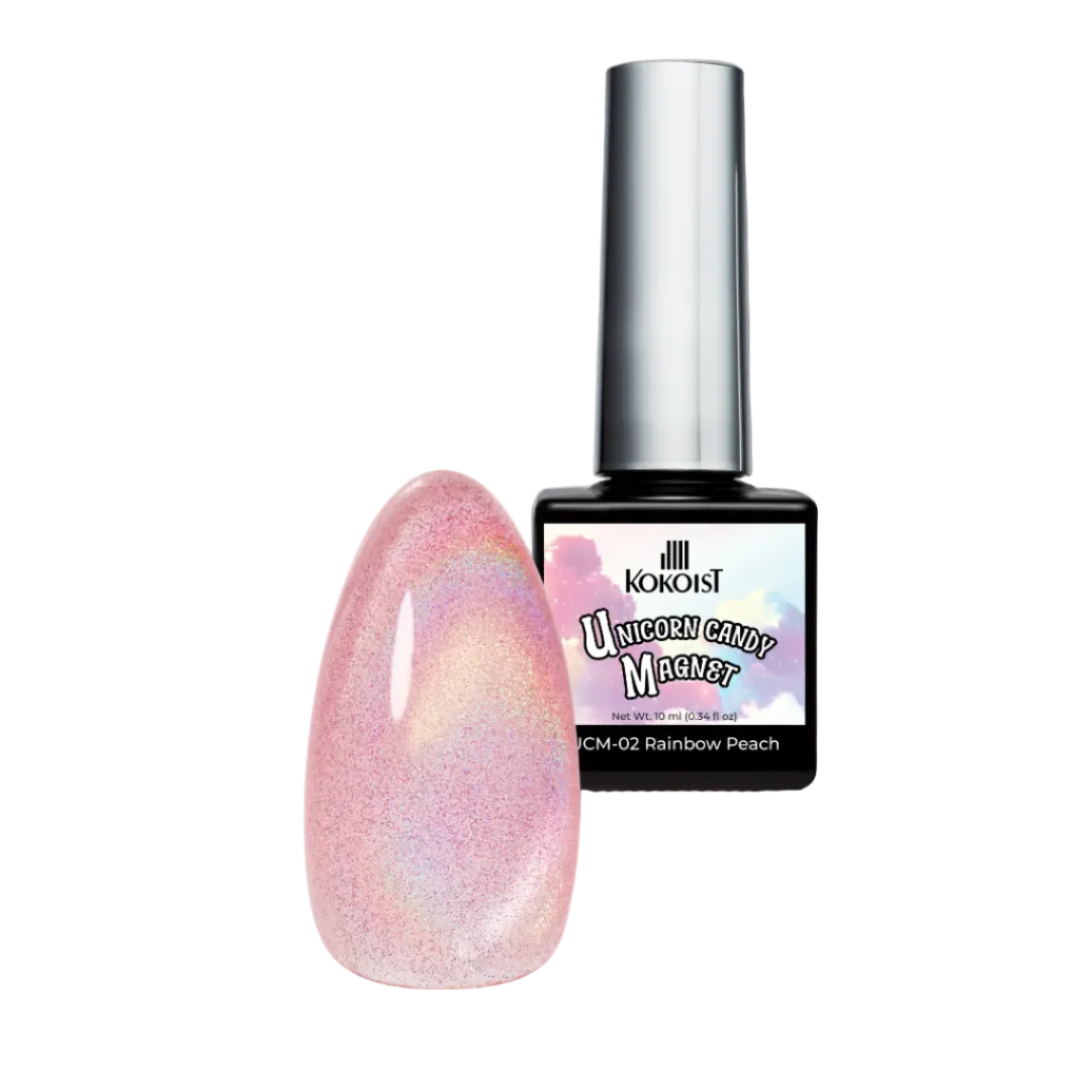 Kokoist Unicorn Candy Magnet - Rainbow Peach - UCM-02