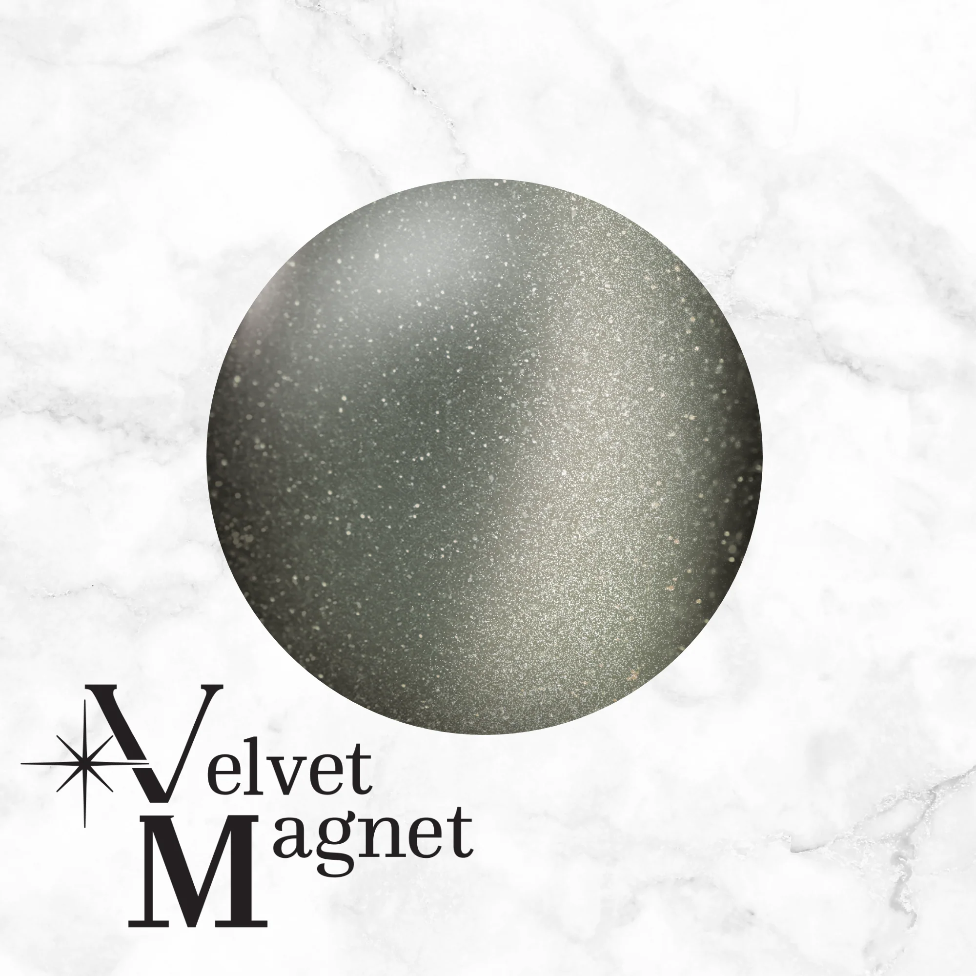 Kokoist Velvet Magnet - Charcoal Black VM-39