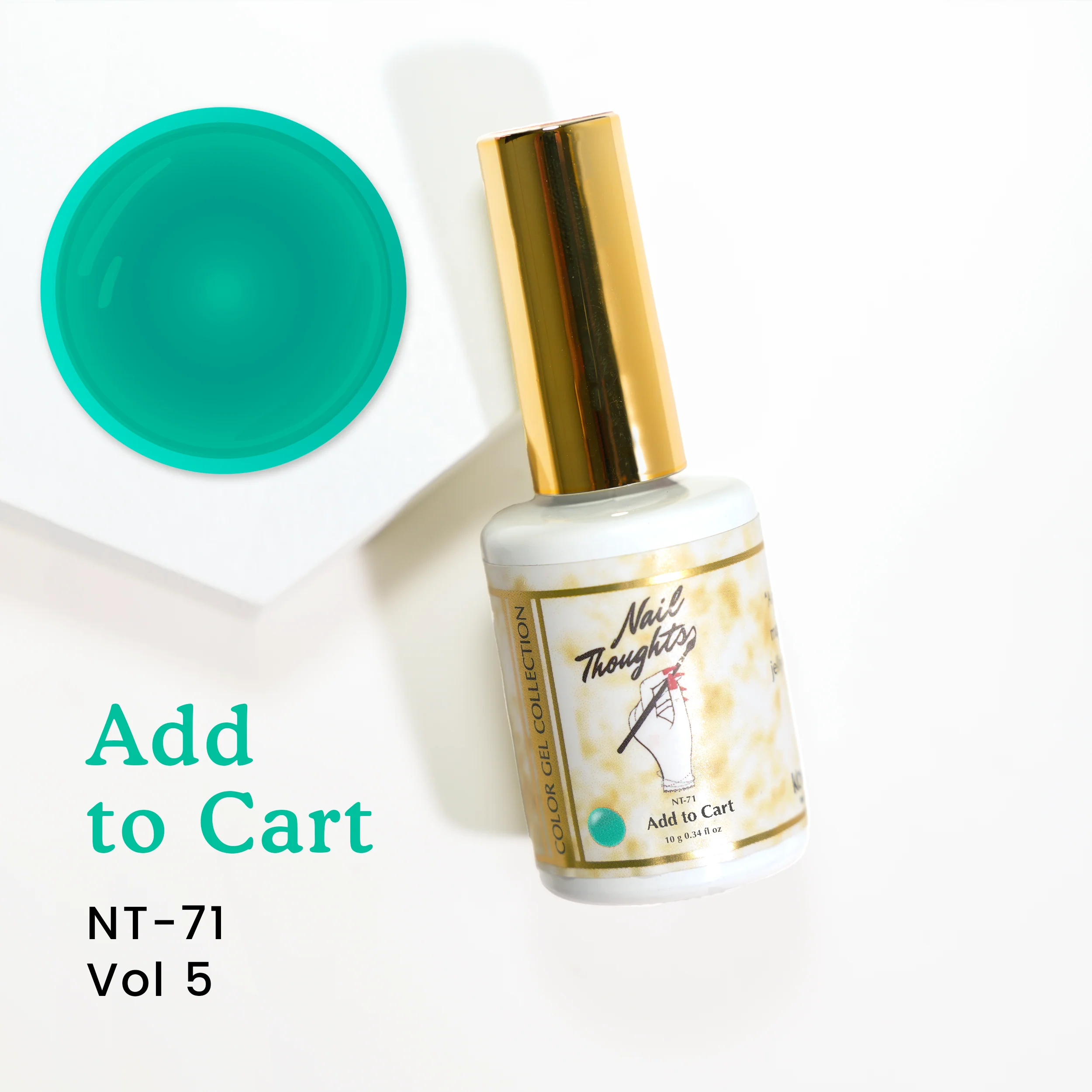 Nail Thoughts x Kokoist Colour Gel - Add To Cart NT71 - Image 2