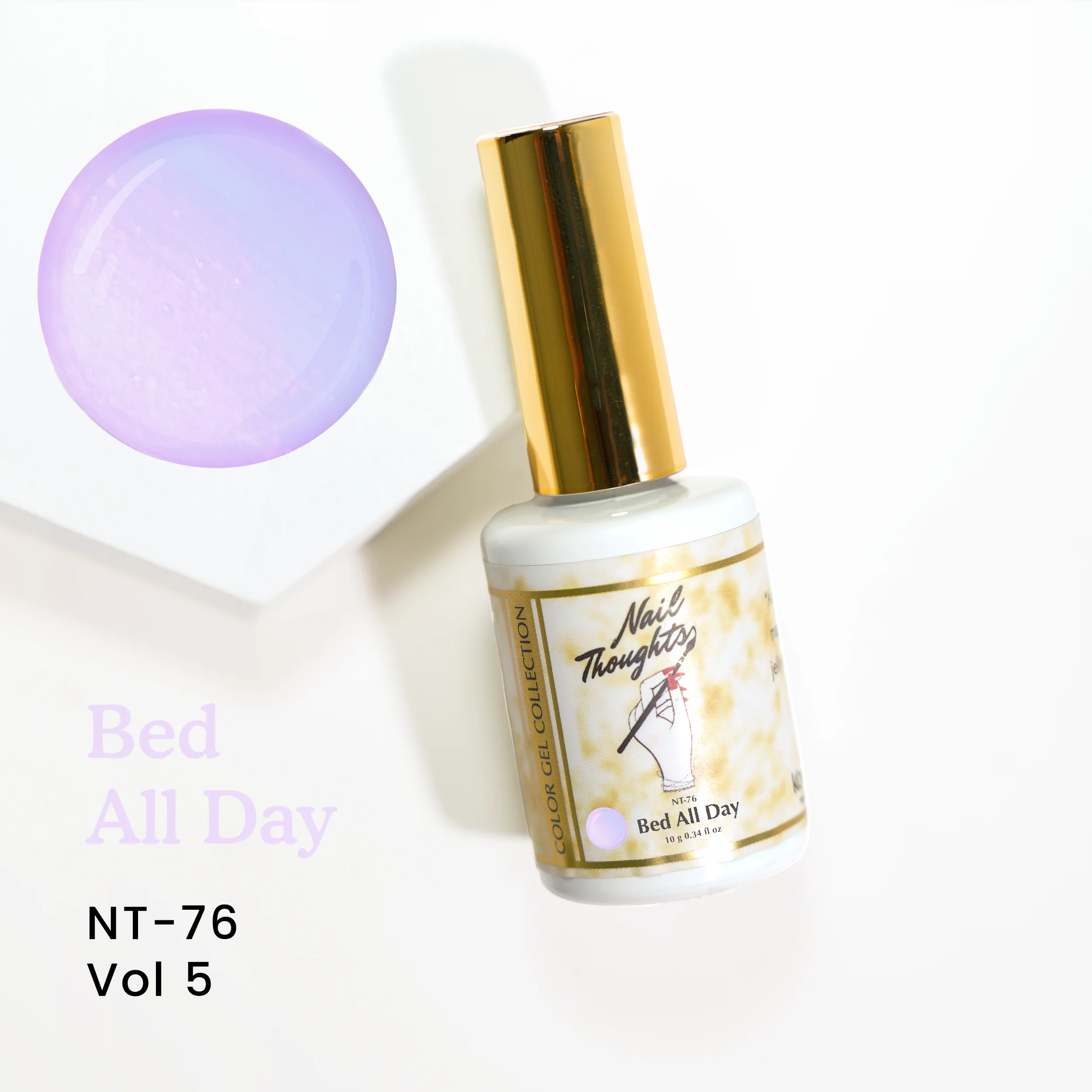 Nail Thoughts x Kokoist Colour Gel - Bed All Day NT76 - Image 2
