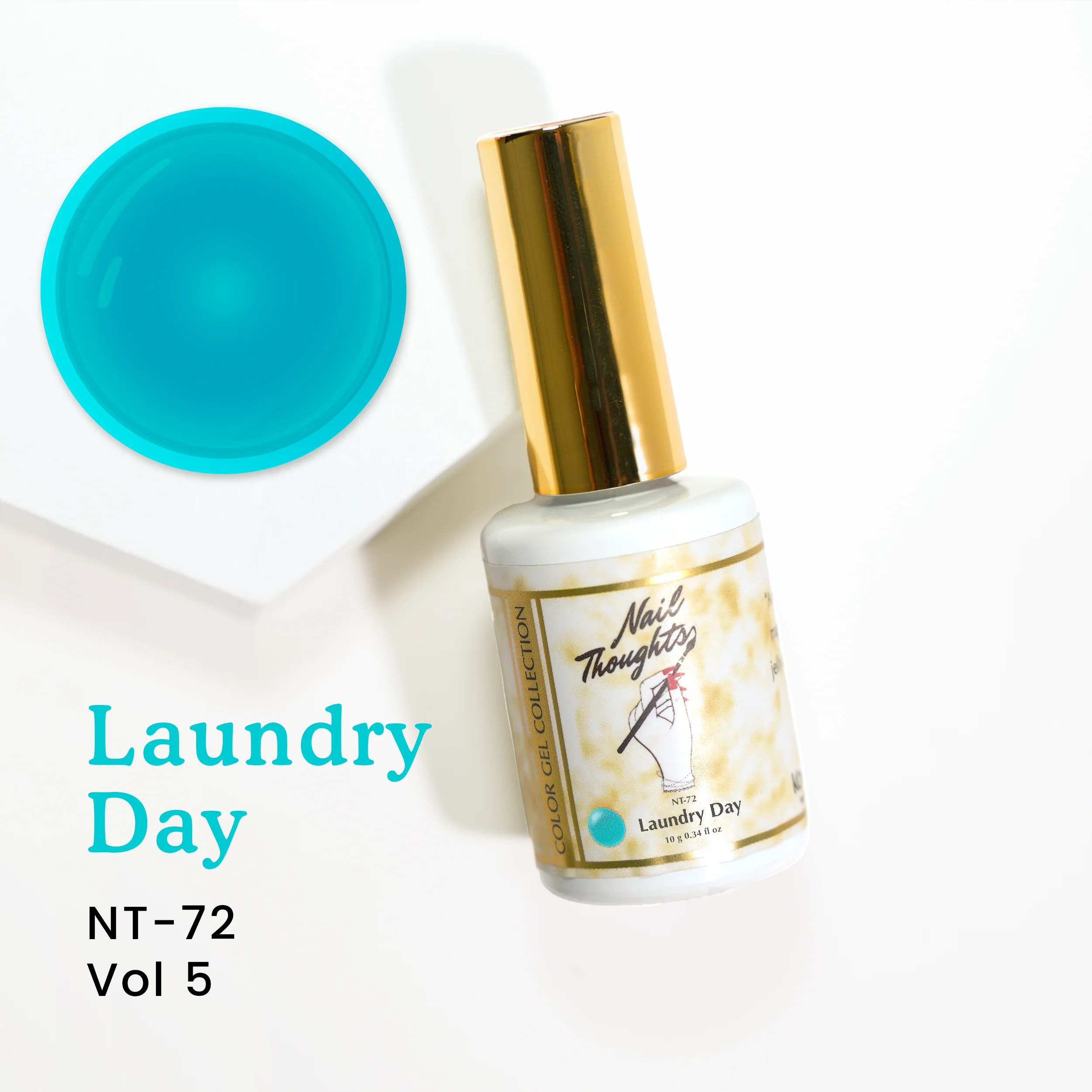 Nail Thoughts x Kokoist Colour Gel - Laundry Day NT72 - Image 2
