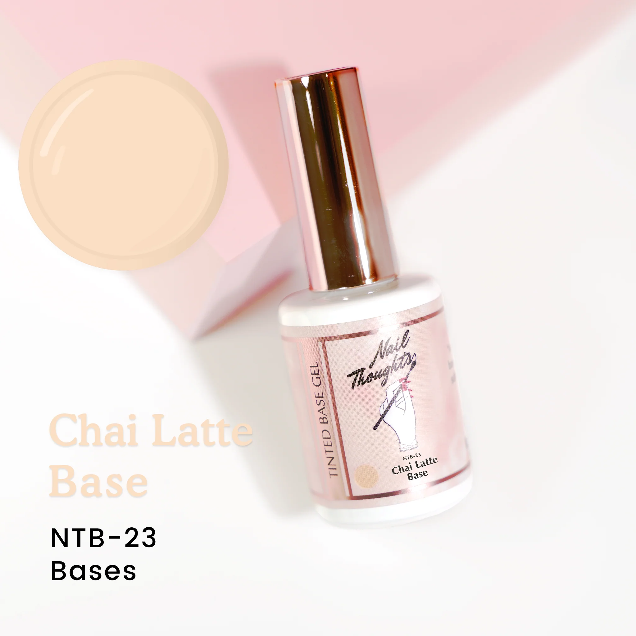 Nail Thoughts x Kokoist Tinted Base - Chai Latte Base - Image 4