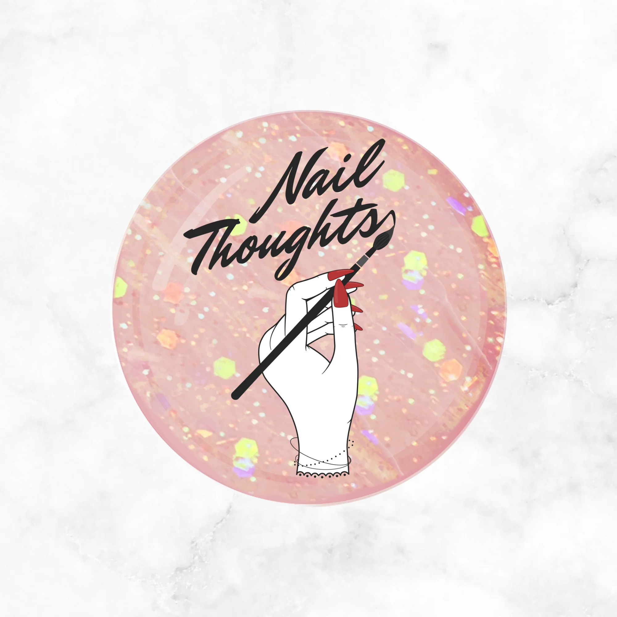 Nail Thoughts x Kokoist Tinted Base - Confetti Cake Base