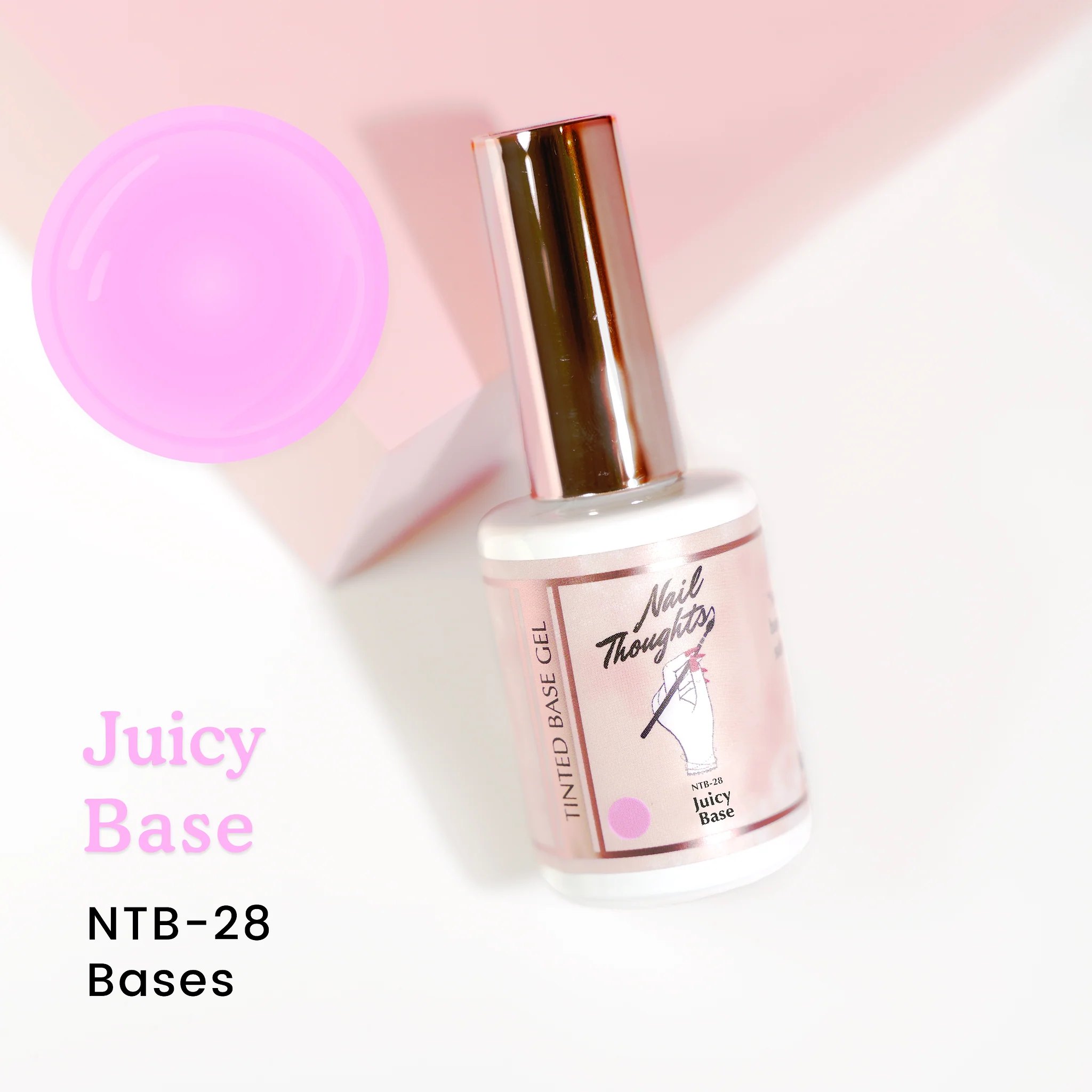 Nail Thoughts x Kokoist Tinted Base - Juicy Base - Image 2