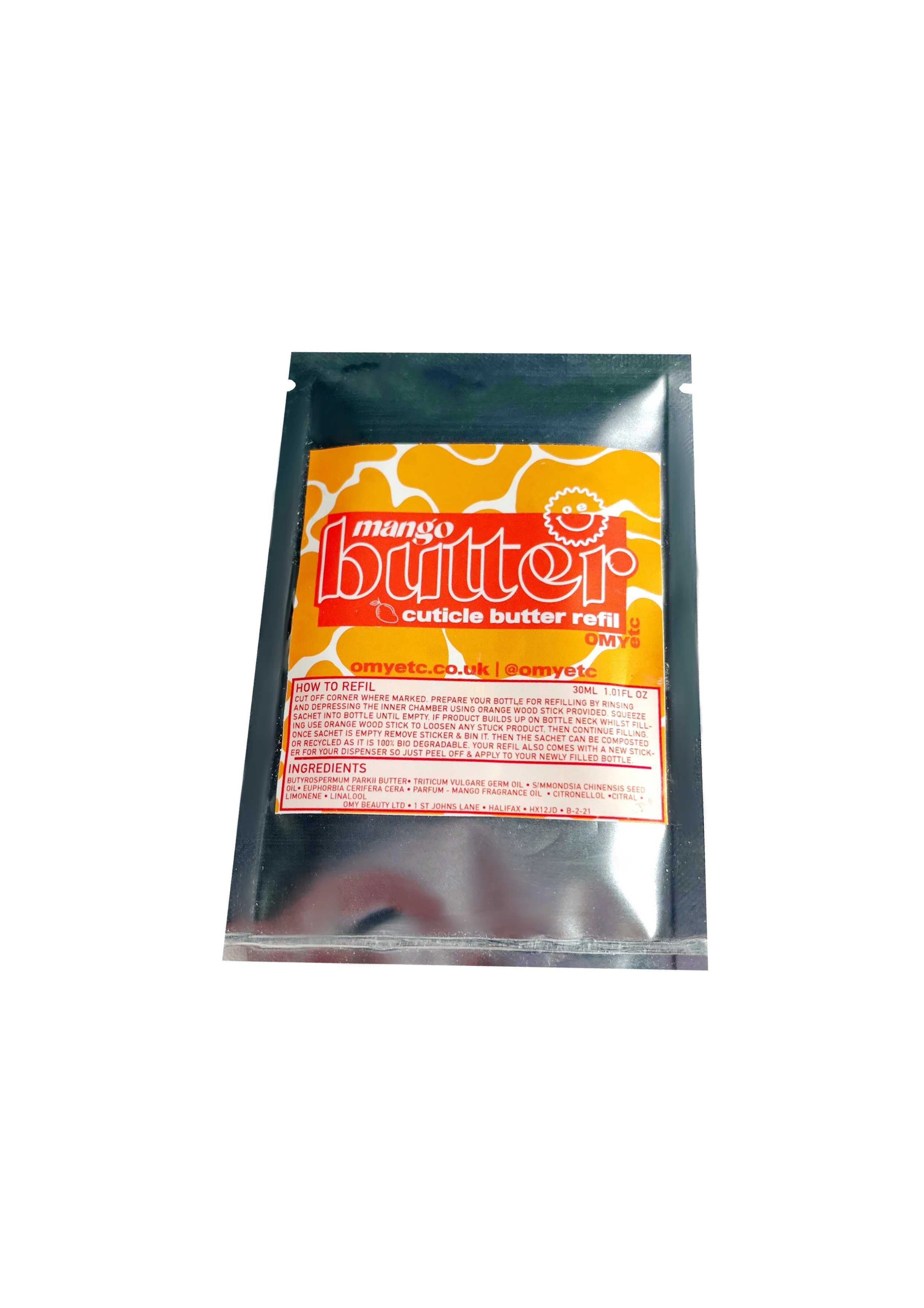 OMY Butter Fingers - Cuticle Butter Dispensers & Refills 30ml - Image 3