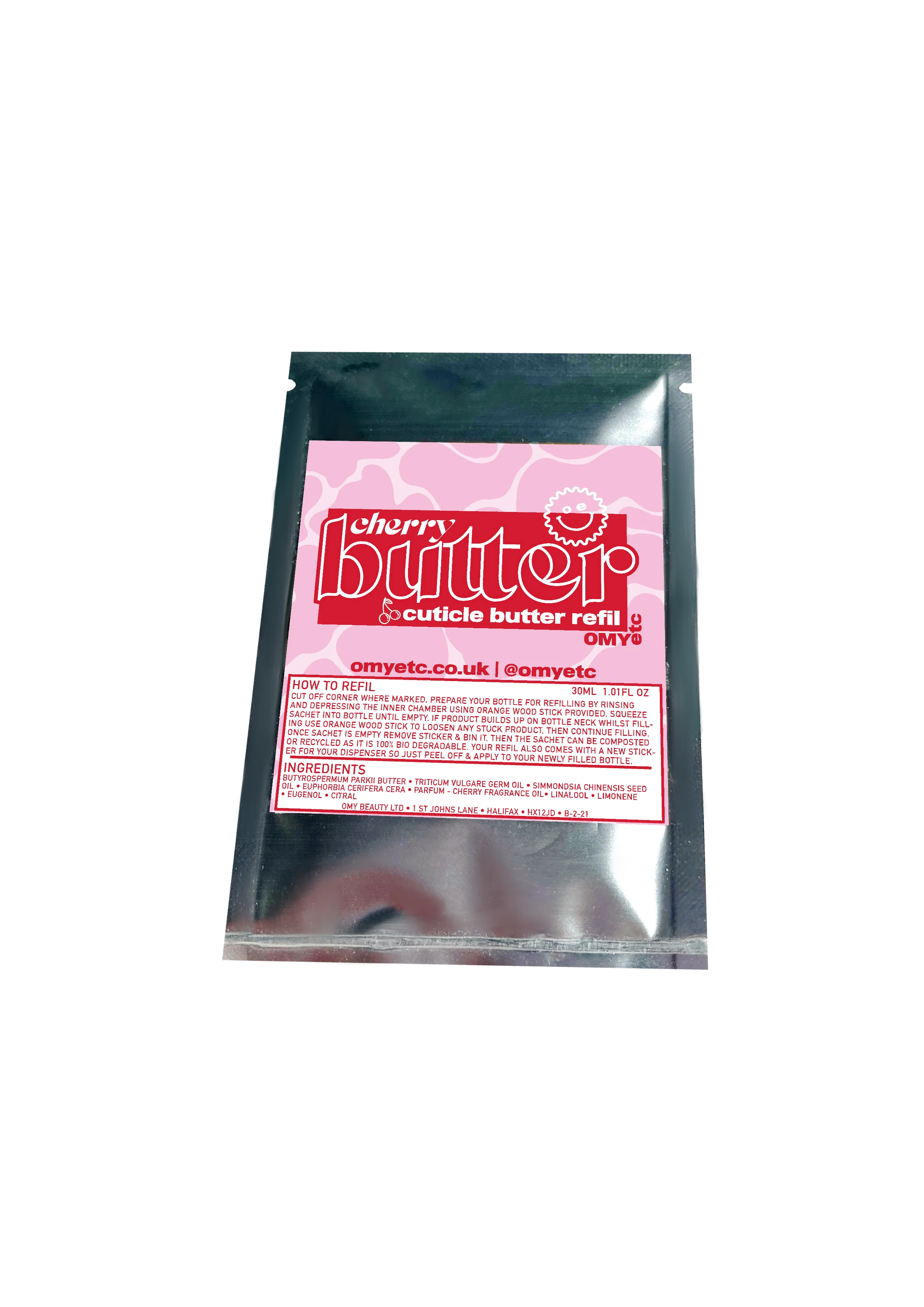 OMY Butter Fingers - Cuticle Butter Dispensers & Refills 30ml - Image 9
