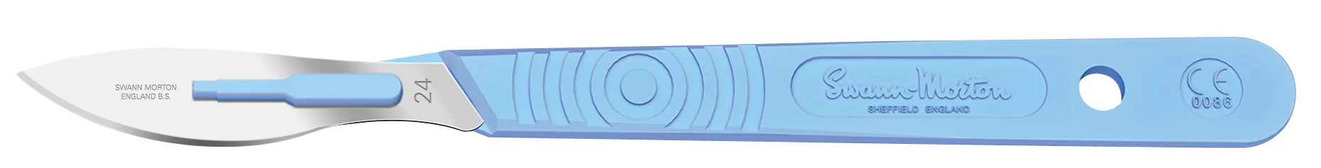 Swann Morton Sterile Surgical Disposable Scalpel With Handle and Blade Guard - Image 11
