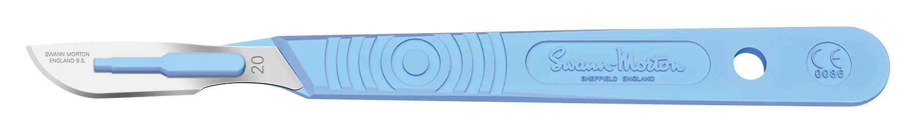 Swann Morton Sterile Surgical Disposable Scalpel With Handle and Blade Guard - Image 7