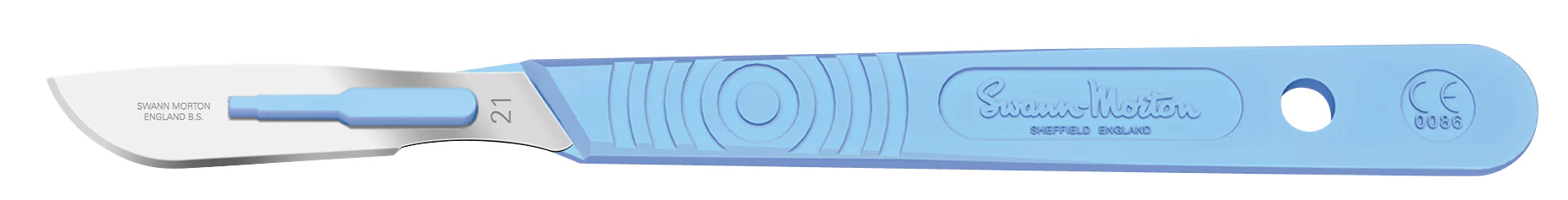 Swann Morton Sterile Surgical Disposable Scalpel With Handle and Blade Guard - Image 8