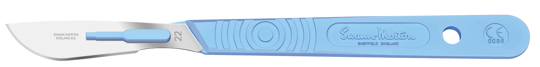 Swann Morton Sterile Surgical Disposable Scalpel With Handle and Blade Guard - Image 9