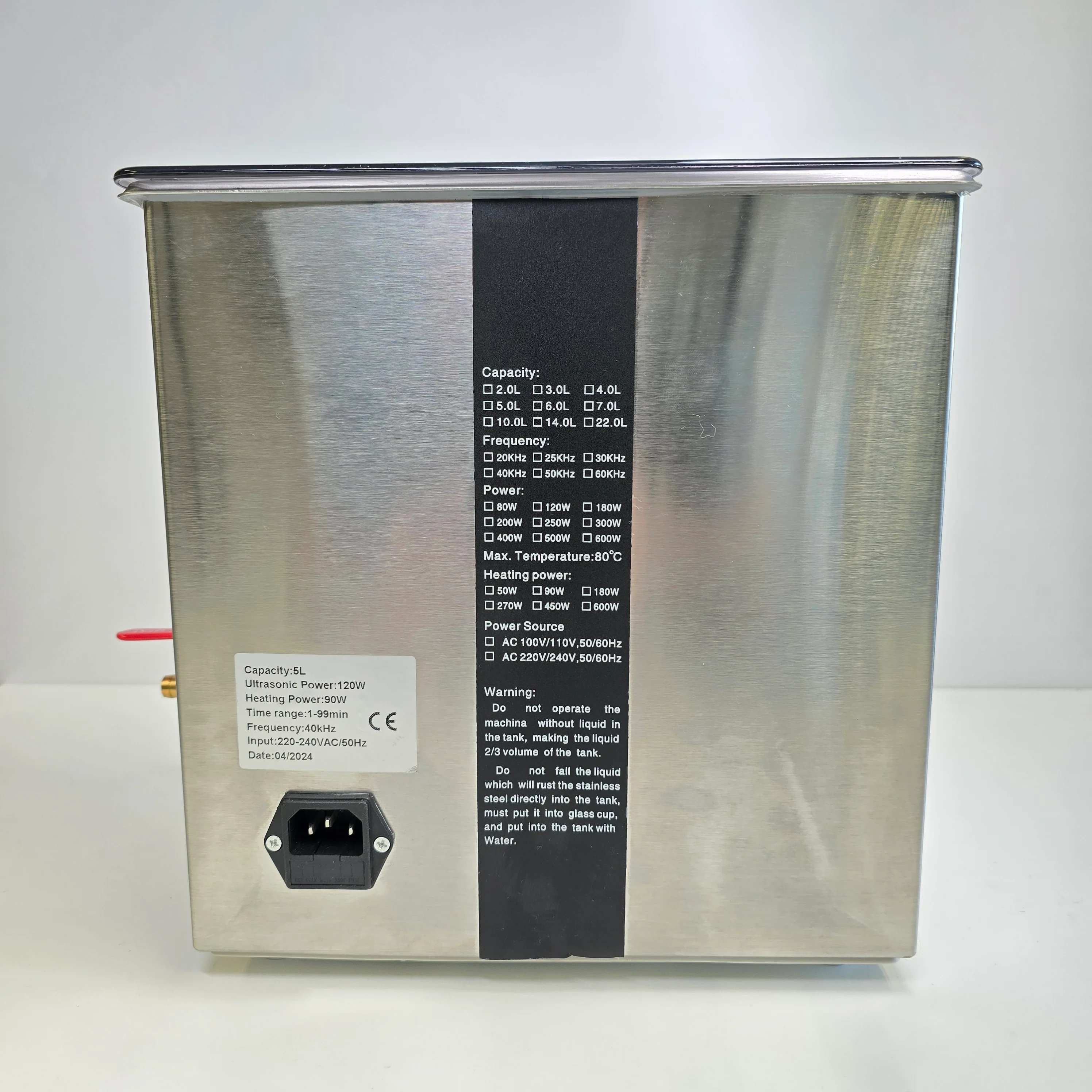 TAFS Ultrasonic Cleaner - 5L - Image 8